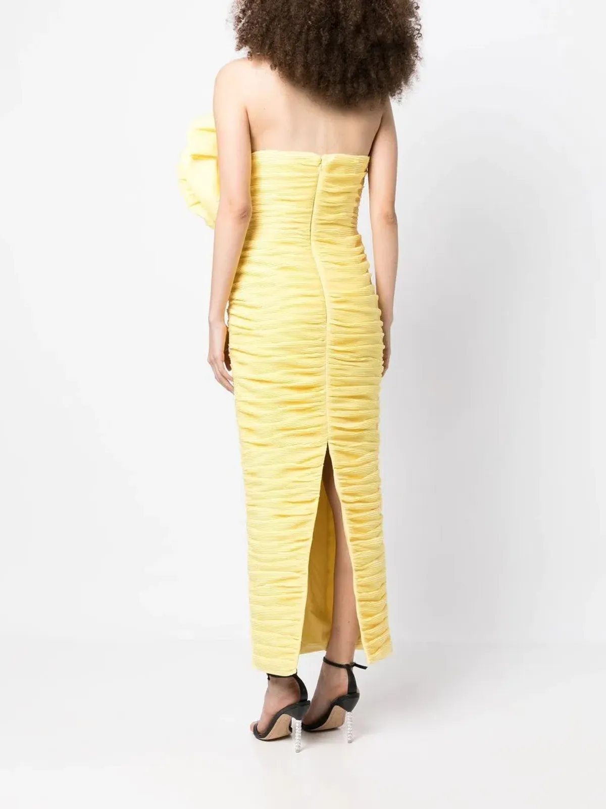 Rachel Gilbert Evana Dress Yellow Size 1/Au 8 - Image 2
