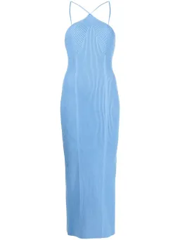 Anna Quan Keeley Dress in Iris Blue Size 8 for rent on The Volte - image 3
