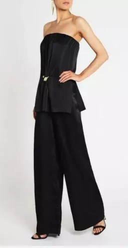 Sass & Bide Soul Suite Jumpsuit Black Size 8 for rent on The Volte - image 2