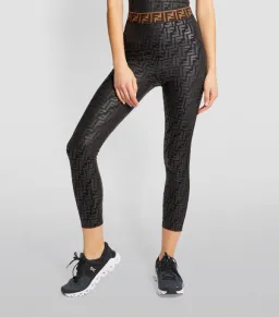 Fendi Monogram Leggings FF Print Size AU 8 for rent on The Volte - image 1