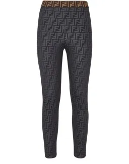 Fendi Monogram Leggings FF Print Size AU 8 for rent on The Volte - image 2