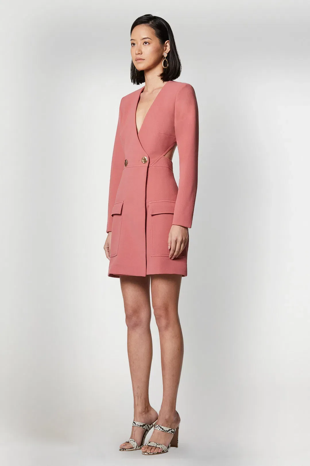 Elliatt Ametrine Dress Rose Size S/Au 8 for rent on The Volte - main image