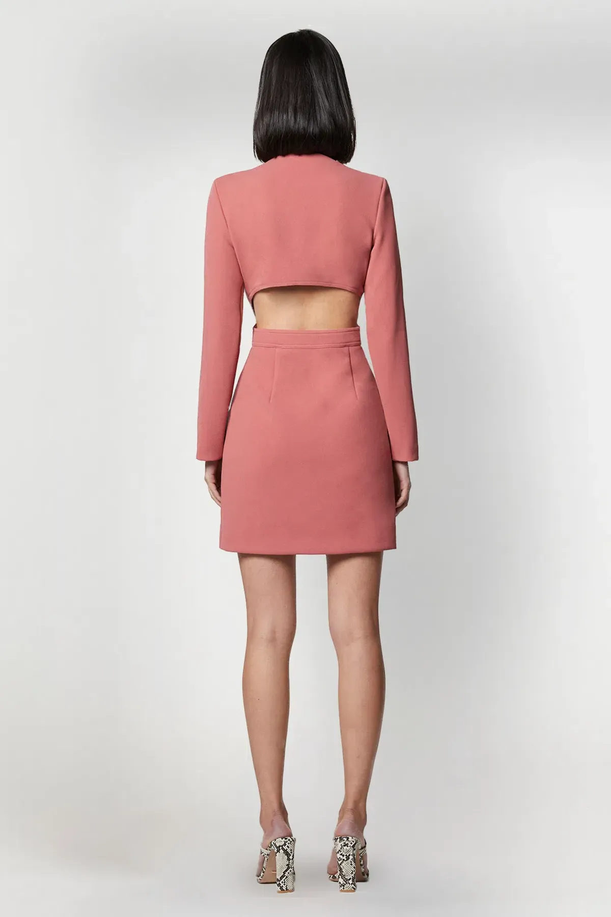 Elliatt Ametrine Dress Rose Size S/Au 8 - Image 3