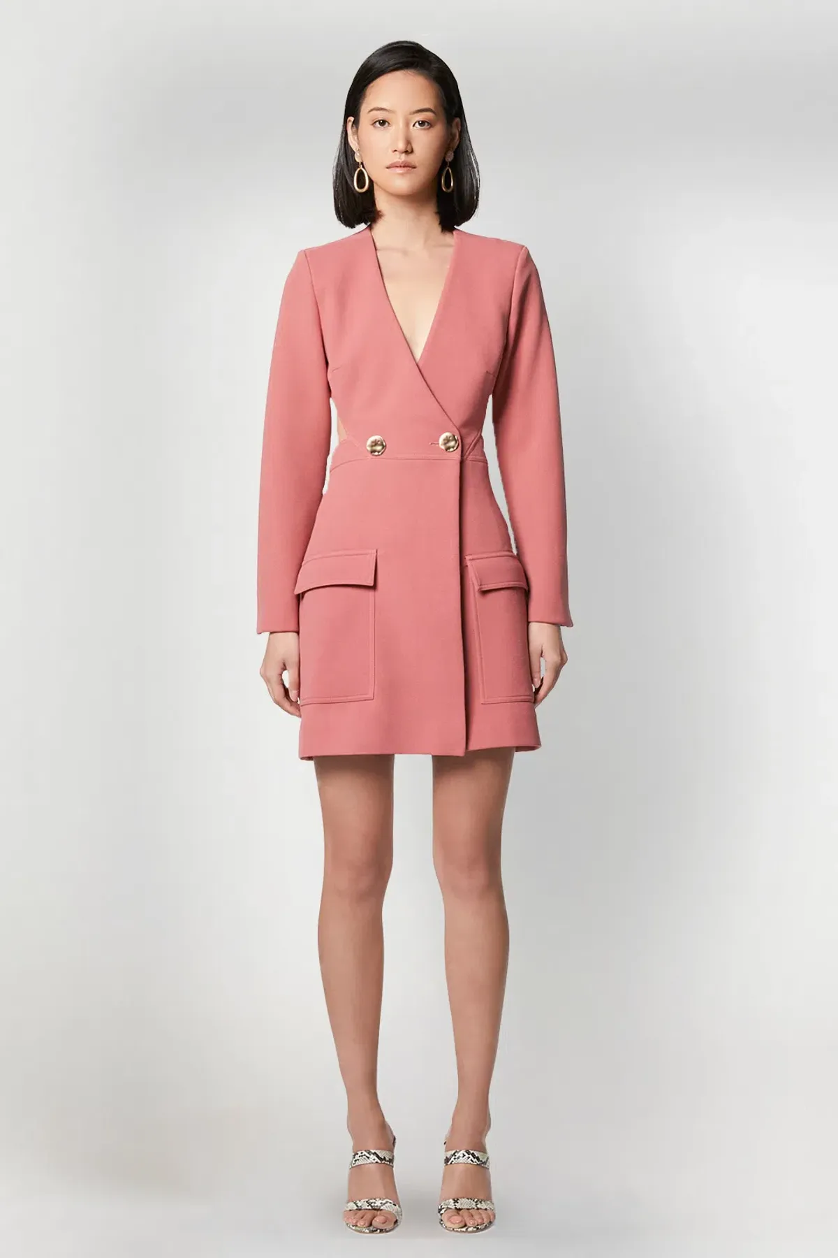 Elliatt Ametrine Dress Rose Size S/Au 8 - Image 1