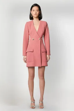 Elliatt Ametrine Dress Rose Size S/Au 8 for rent on The Volte - image 1