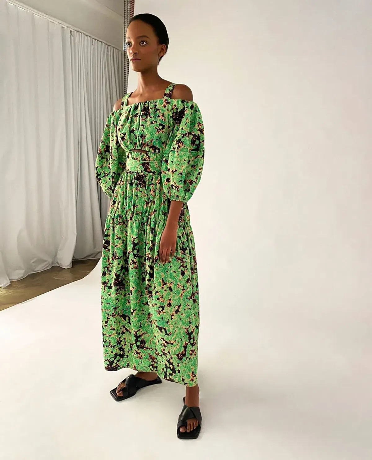 Camilla and Marc Oceo Midi Dress Green Size 8 - Image 2