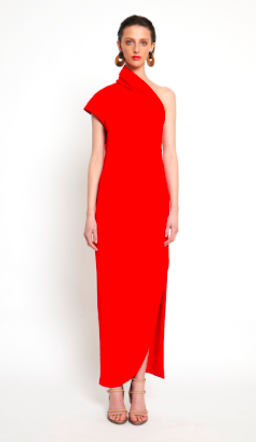 Ginger & Smart Curator Gown Red Size 12 for rent on The Volte - image 2