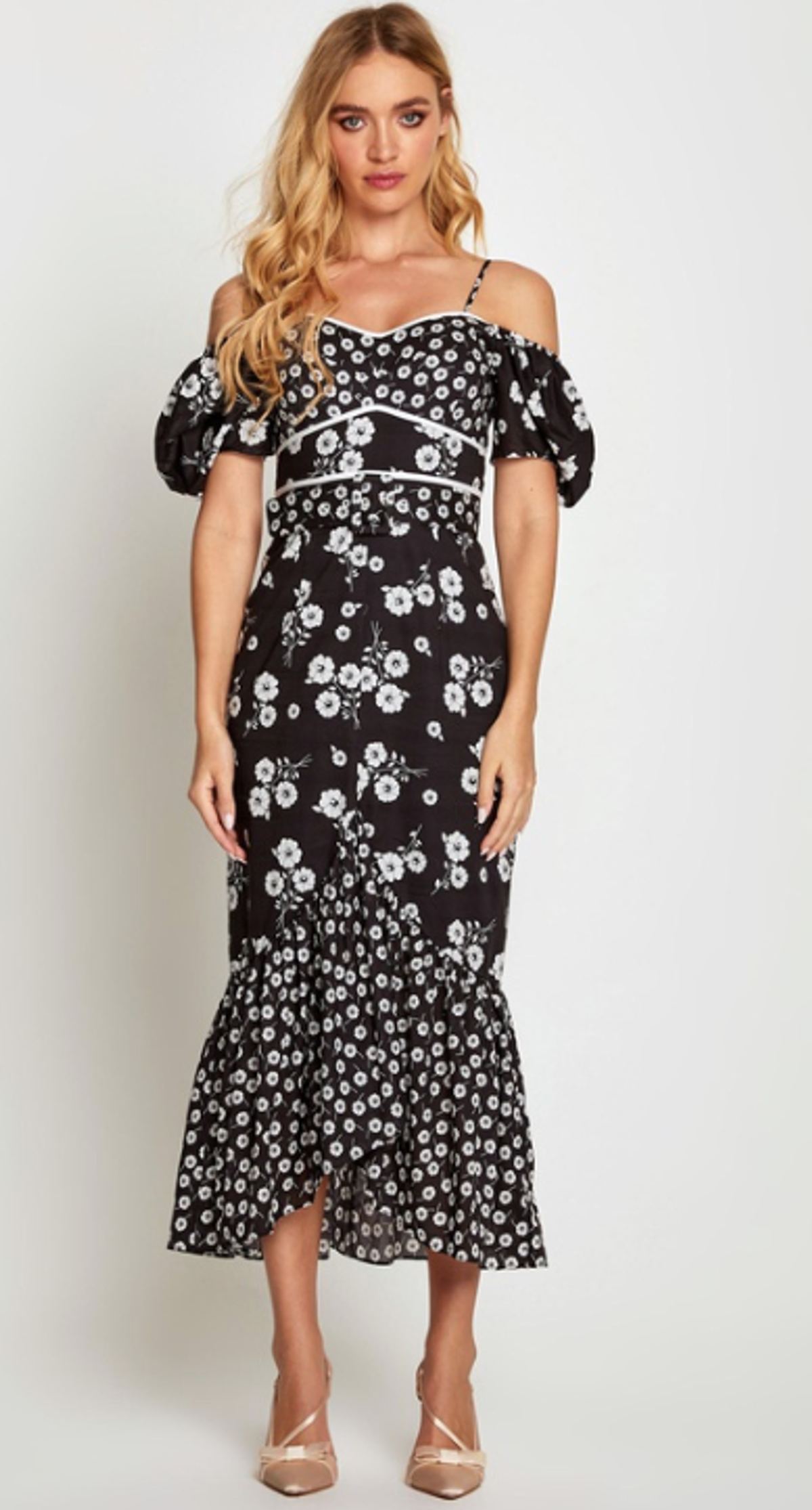 Alice McCall Izabella Midi Dress Floral Size 12 - Image 4