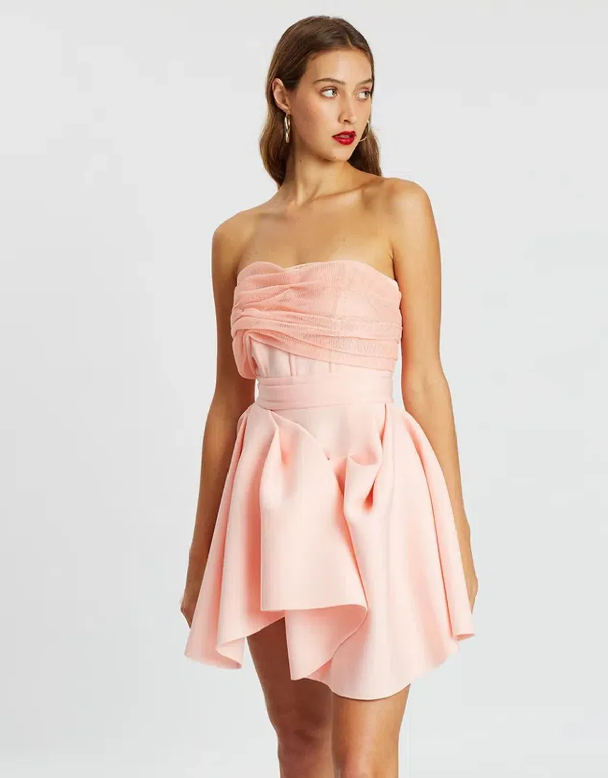 Eliya The Label Tayla Dress Peach Size 6 - Image 4