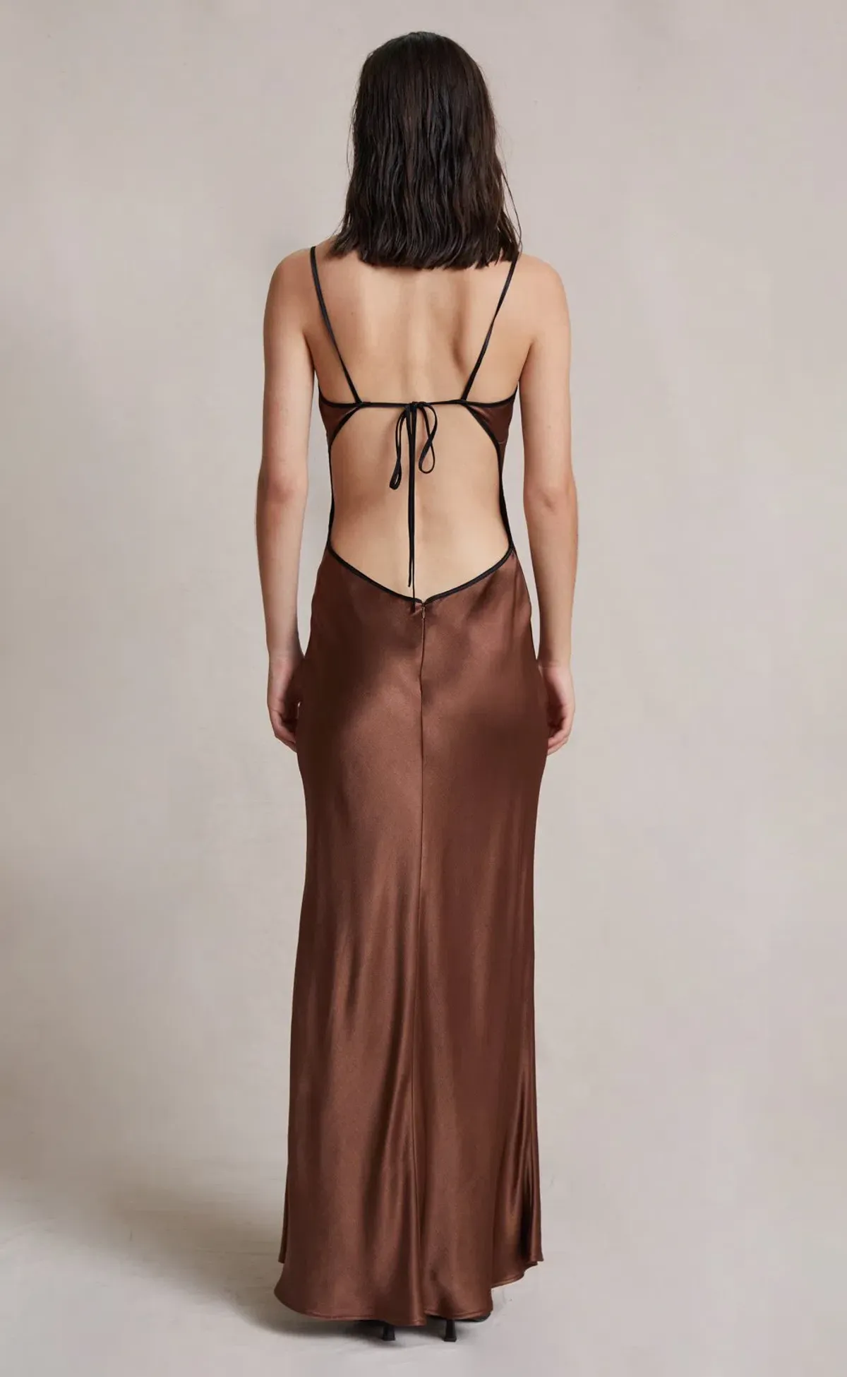 Bec & Bridge Cedar City Maxi Dress Brown Size 8 - Image 3