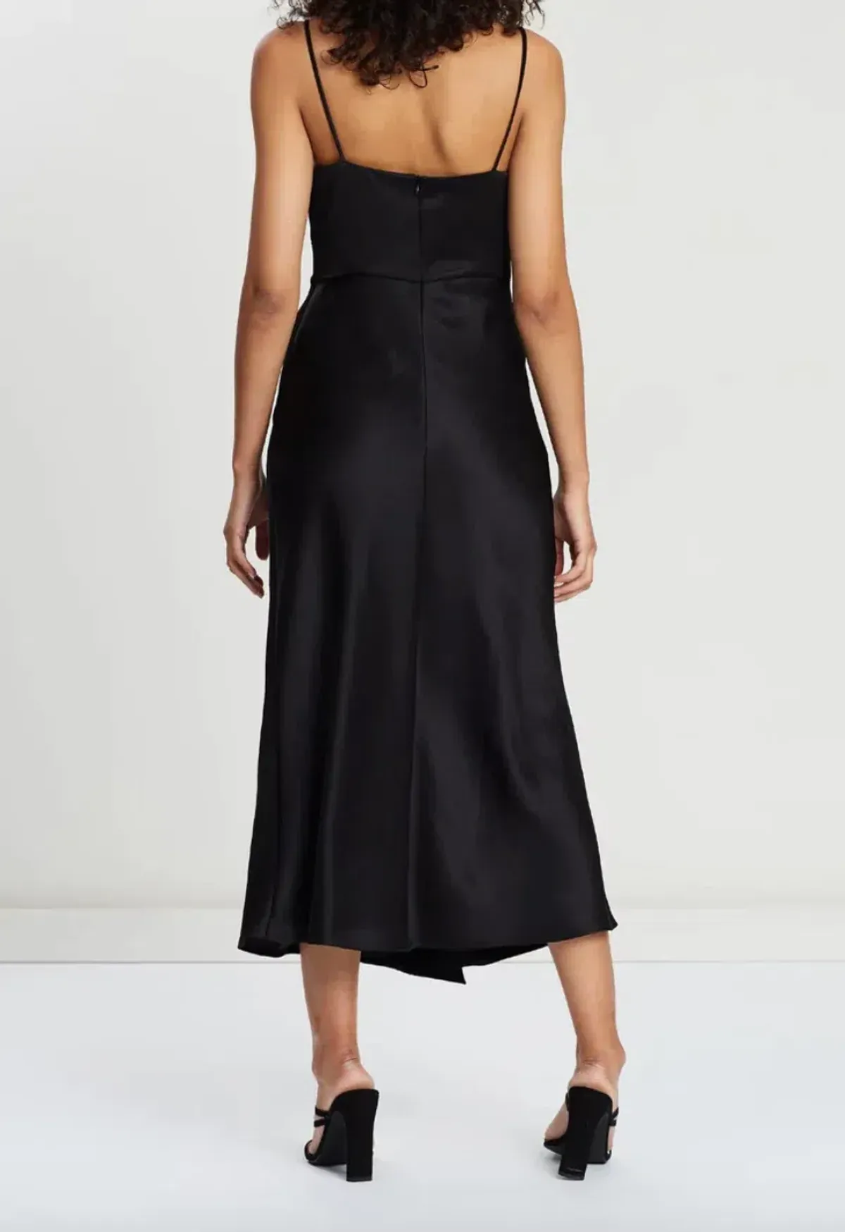 Bec & Bridge Gabrielle V Neck Dress Black Size 10 - Image 2