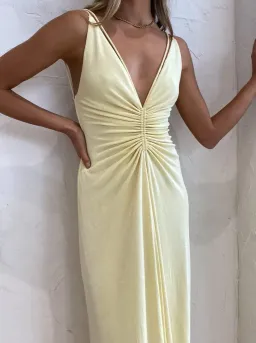 Significant Other Sassari Dress Lemon Size 12 for rent on The Volte - image 3