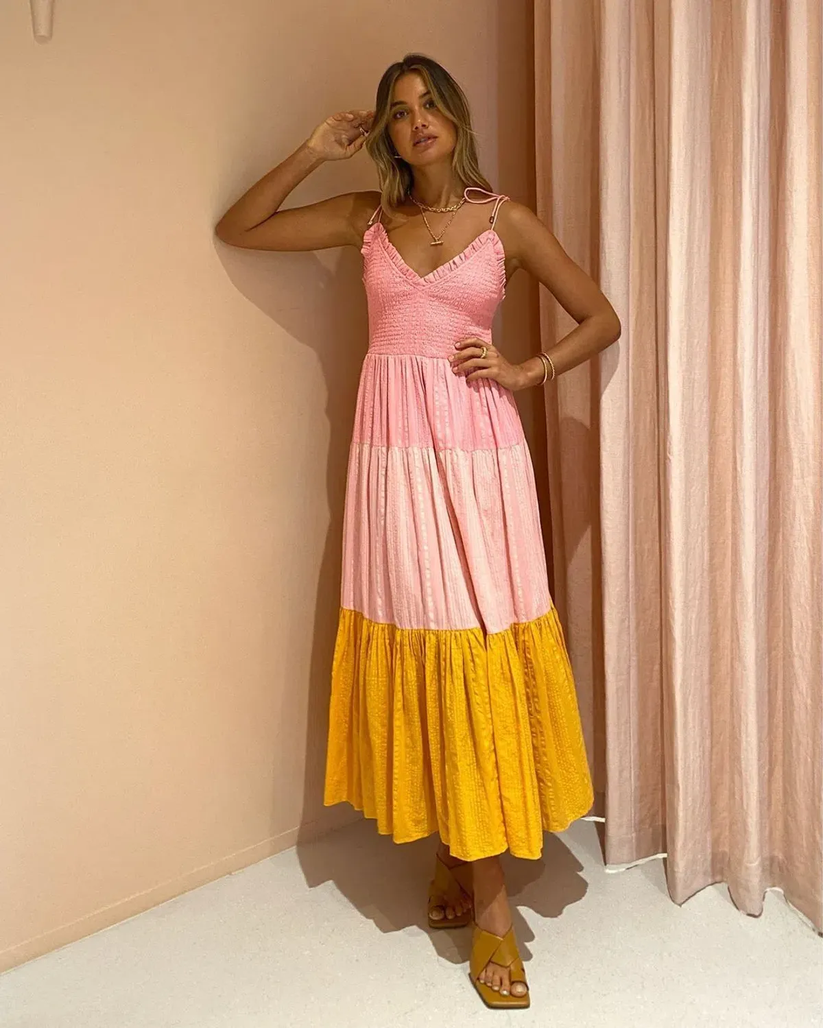 Steele Leora Dress Multi Size 8 - Image 2