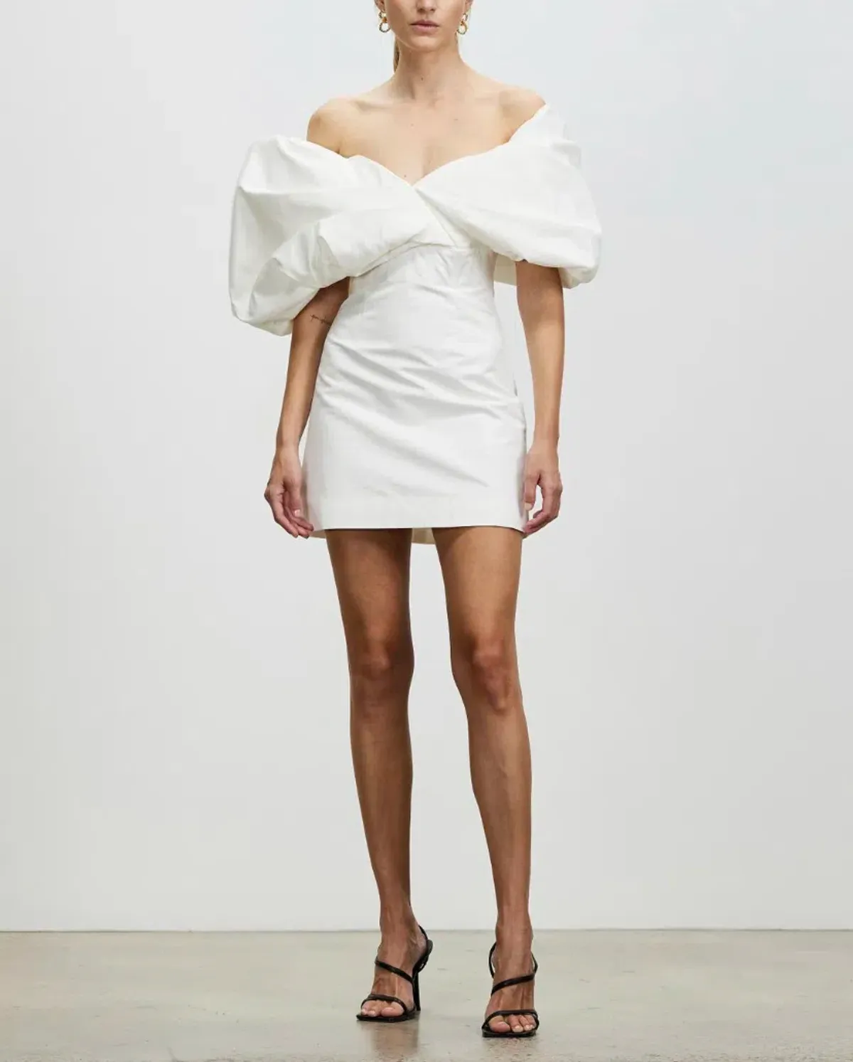Rachel Gilbert Xavier Mini Dress White Size 14 - Image 1