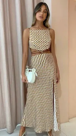 Bec & Bridge Casablanca Top Size 10 and Maxi Skirt Size 12 Set Print for rent on The Volte - image 2