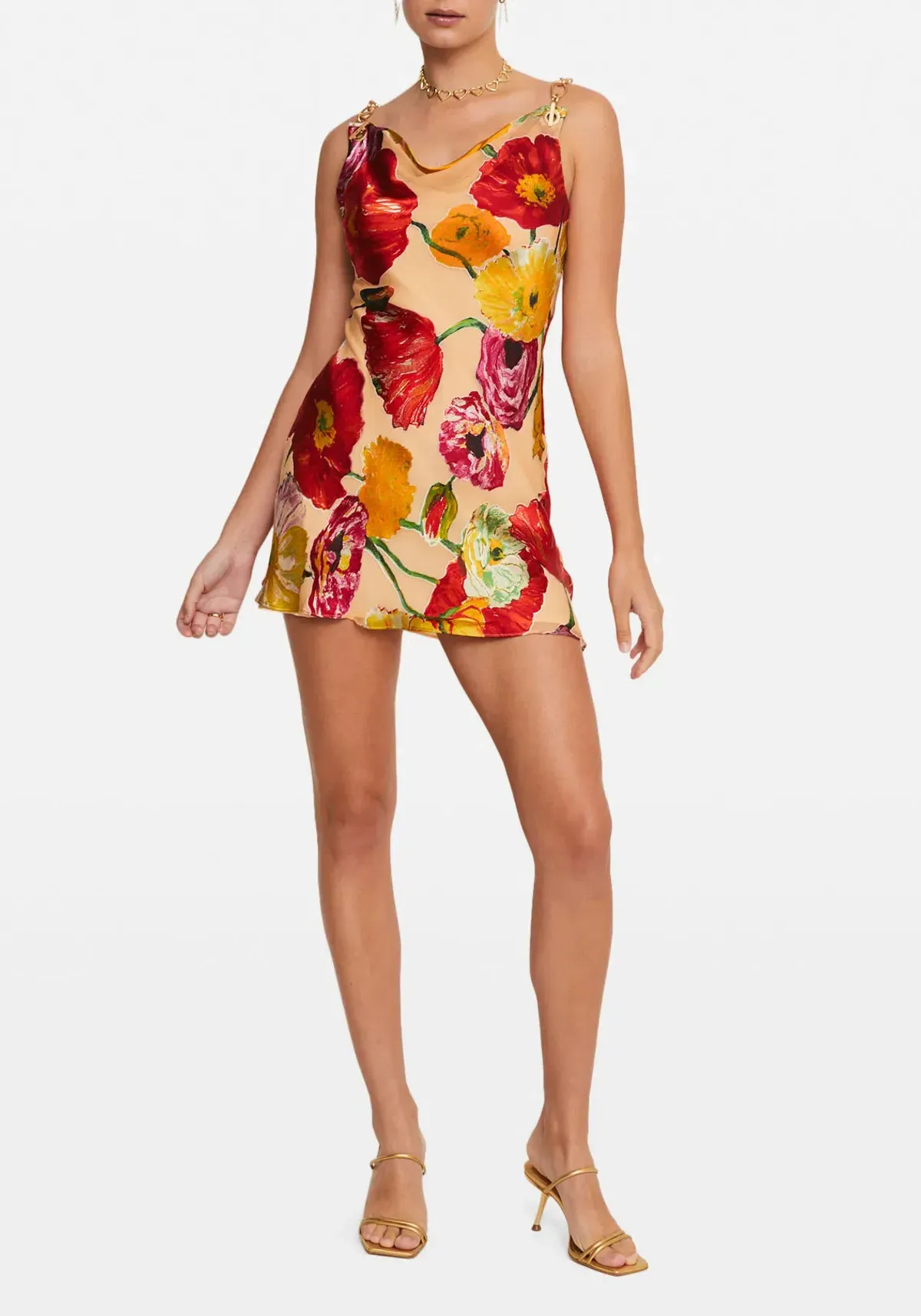 Cult Gaia Nerida Mini Dress Floral Size XS / Au 6 - Image 1
