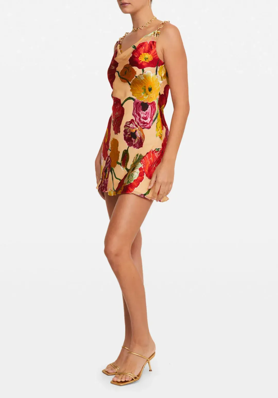 Cult Gaia Nerida Mini Dress Floral Size XS / Au 6 for rent on The Volte - main image