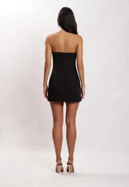 Meshki Maci Mini Dress Black Size M / Au 10 for rent on The Volte - image 3