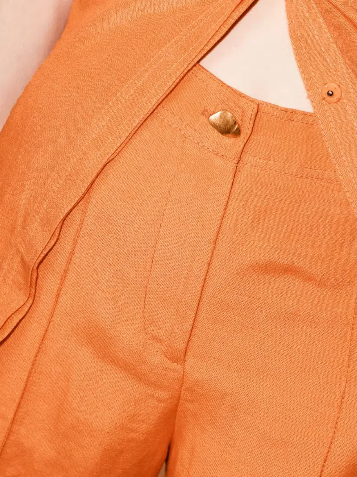 Aje Cantina Flared Pants Orange Size S / AU 8 - Image 4