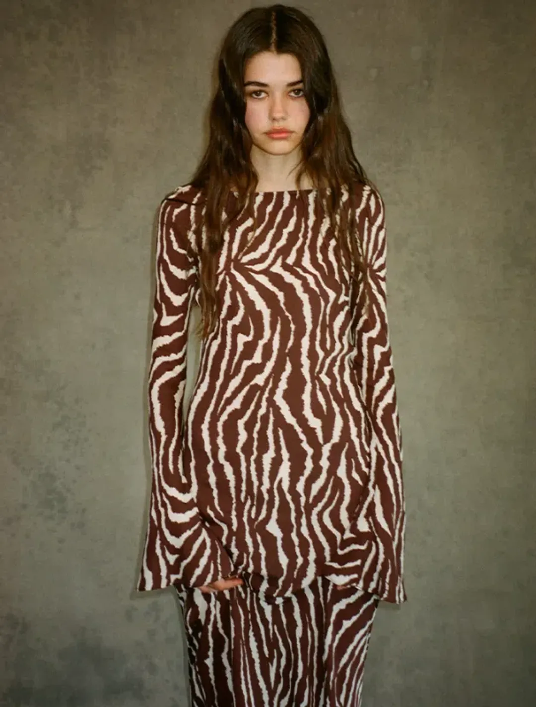 Realisation Par Gia Maxi Dress in Animal Size 6 / XS for rent on The Volte - main image