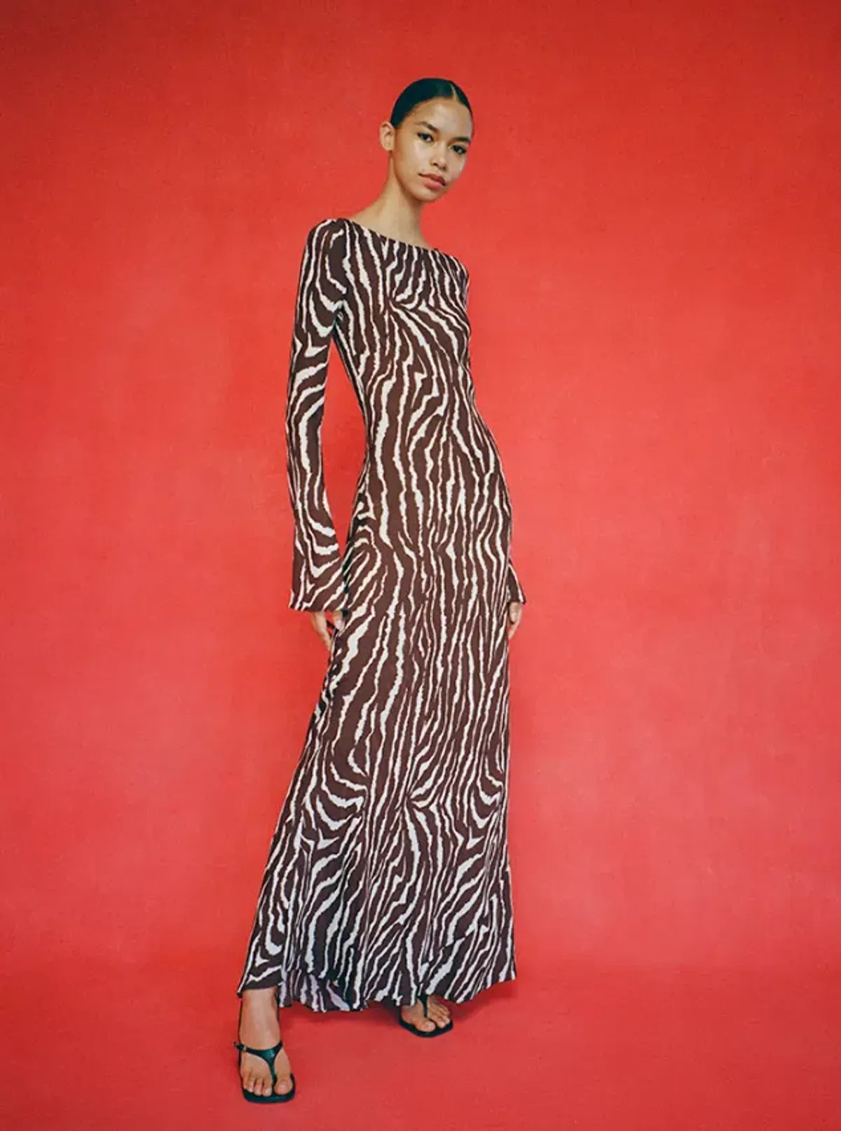 Realisation Par Gia Maxi Dress in Animal Size 6 / XS for rent on The Volte - main image