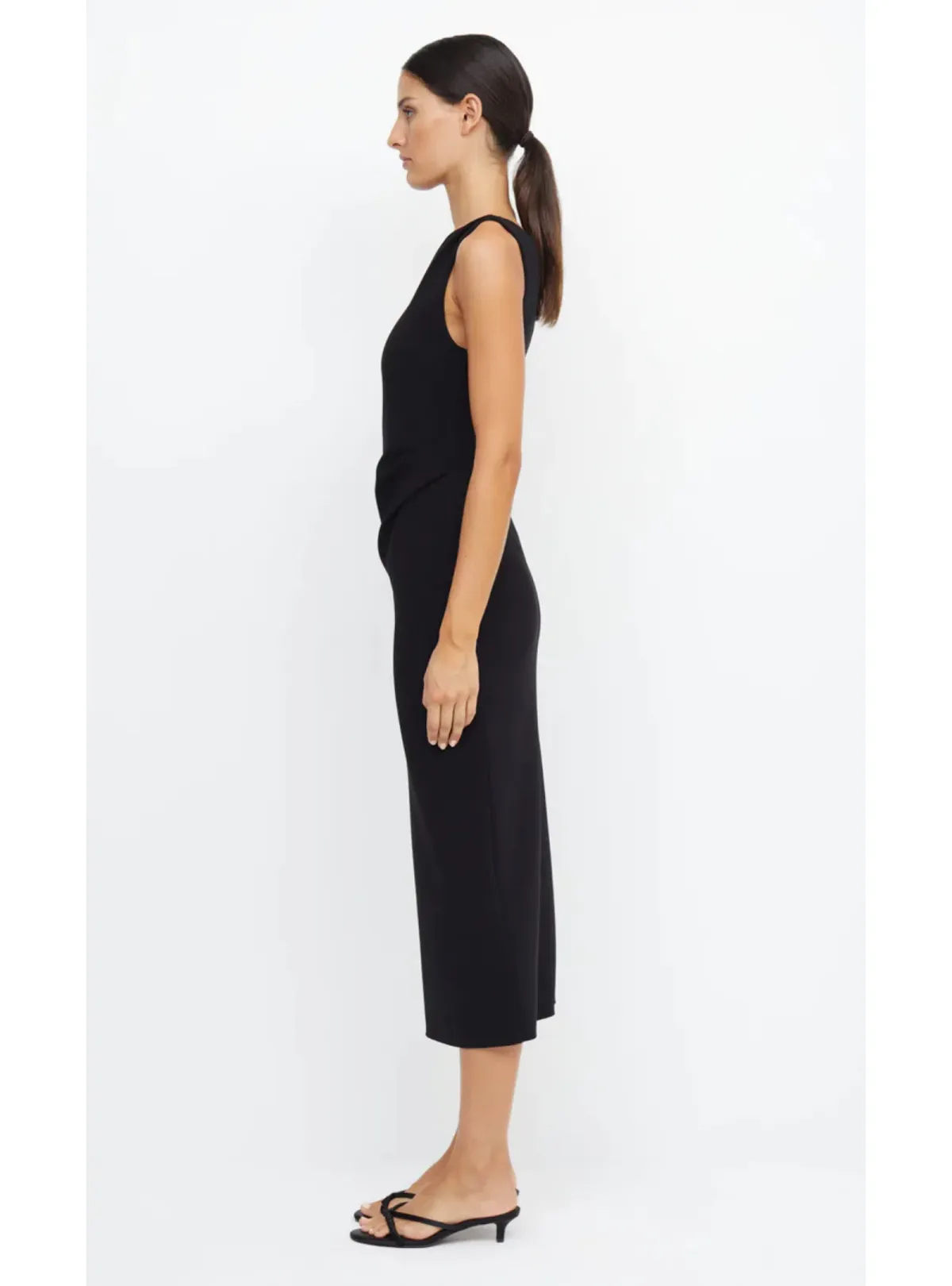 Bec & Bridge Be Mine Asym Black Dress Size AU 6 - Image 2