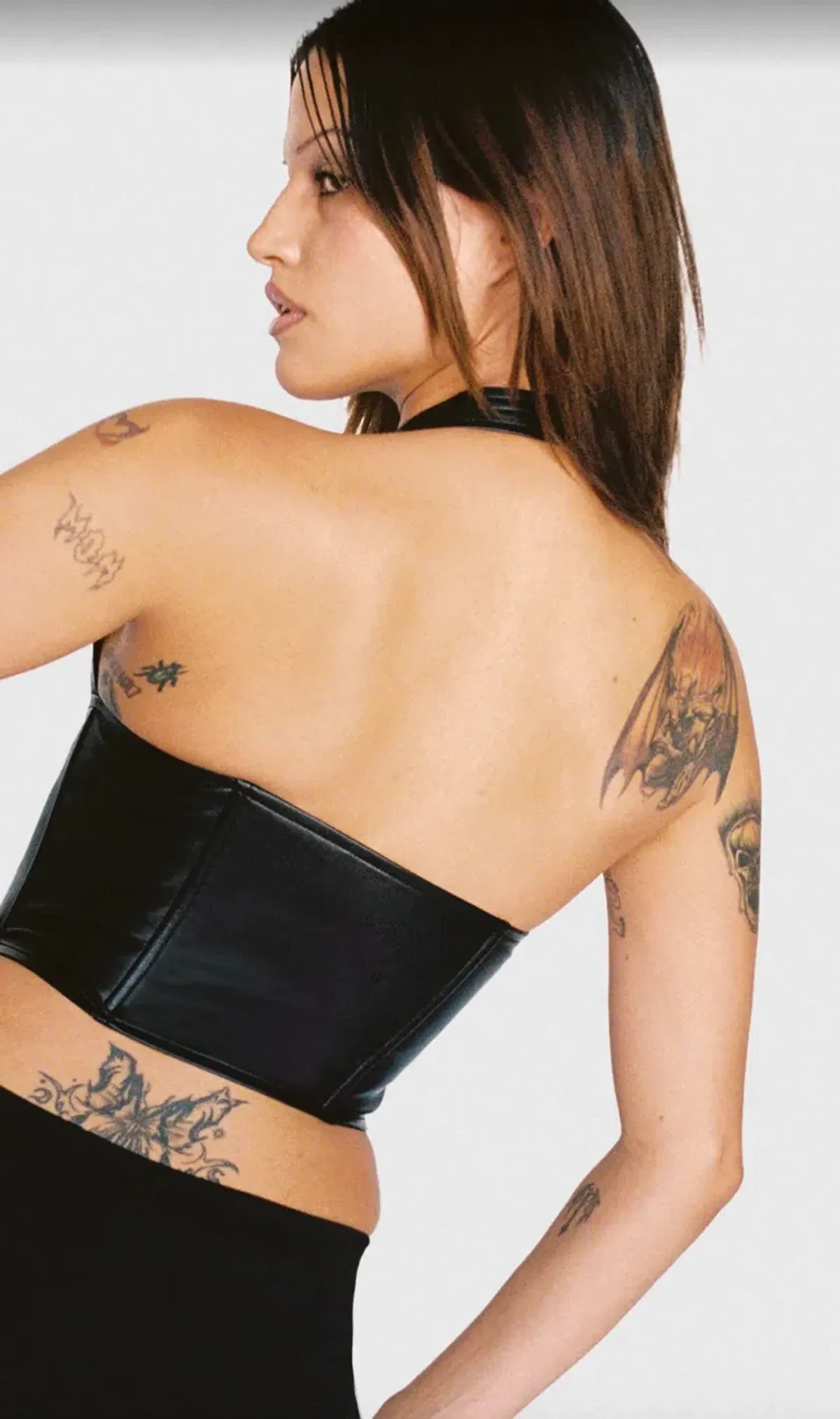 Miaou Mara corset black leather - Image 4