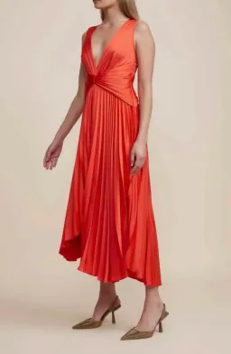 ACLER Darley Dress Watermelon/Red Size 10 for rent on The Volte - image 2