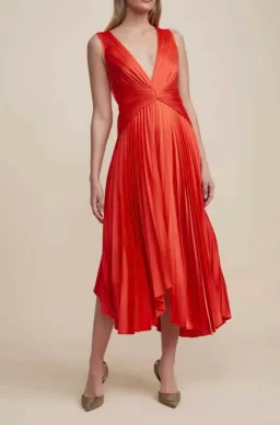 ACLER Darley Dress Watermelon/Red Size 10 for rent on The Volte - image 1