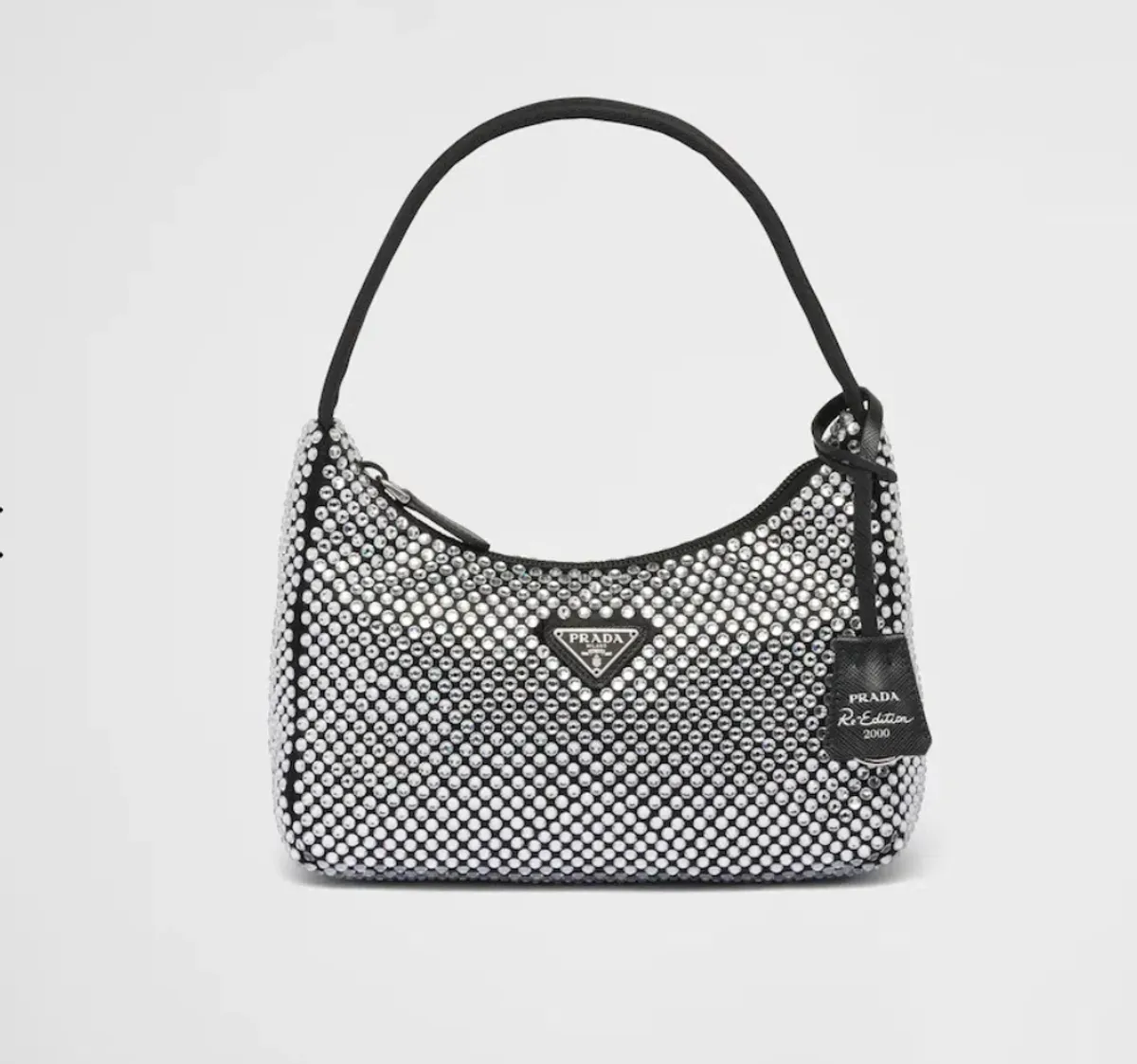 Prada Satin Bag with Crystals for rent on The Volte - main image