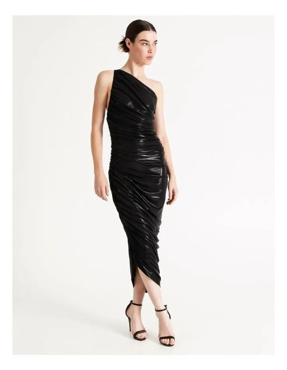 Norma Kamali Diana Gown Black Size XS / Au 6 - Image 1