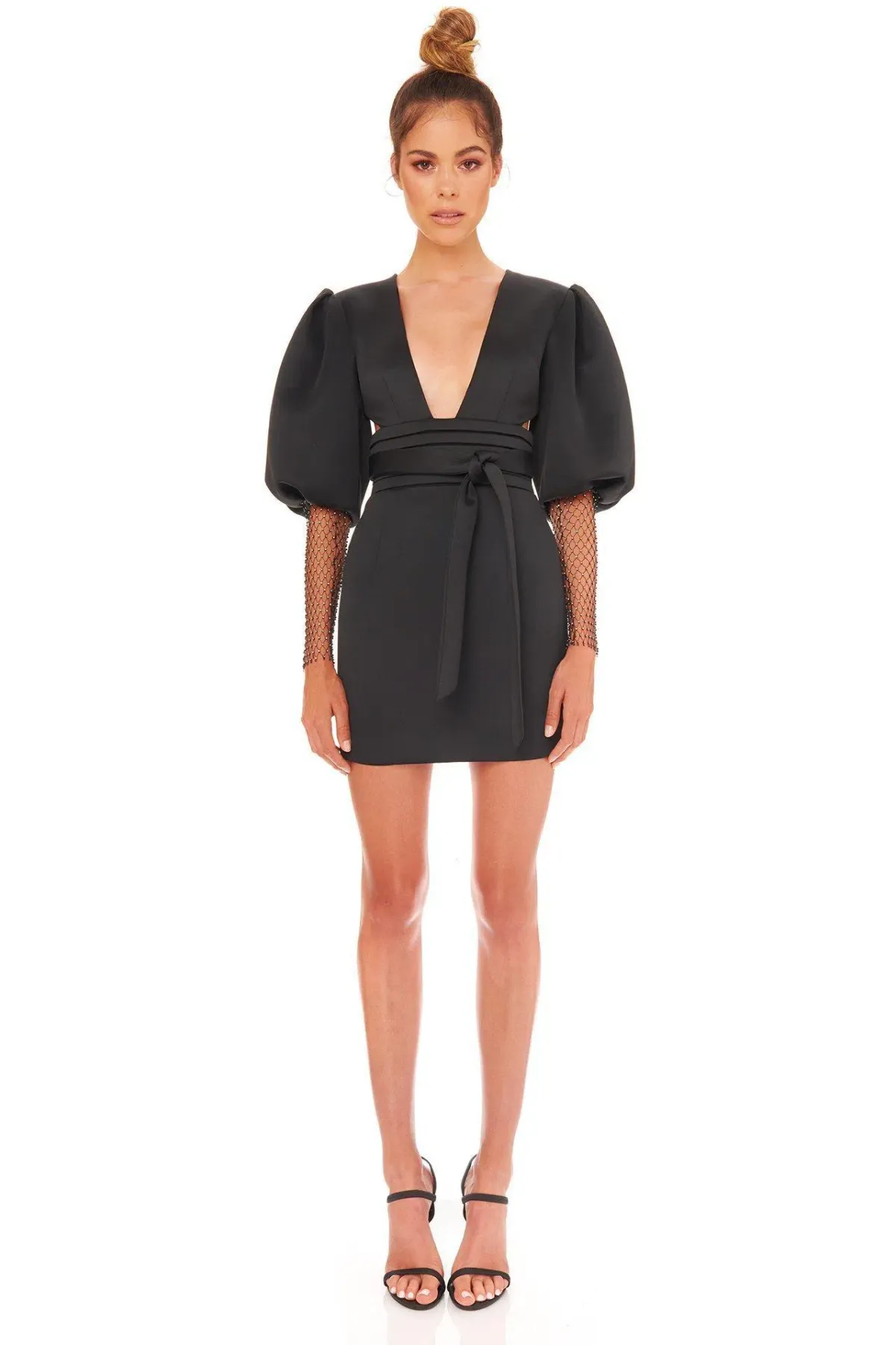 Eliya the Label Gravity Mini Dress Black Size XS / Au 6 for rent on The Volte - main image
