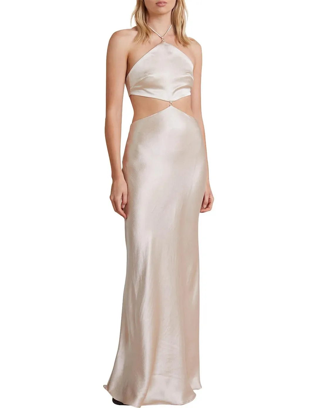 Bec & Bridge Kara Maxi Dress Sand Size 12 for rent on The Volte - main image