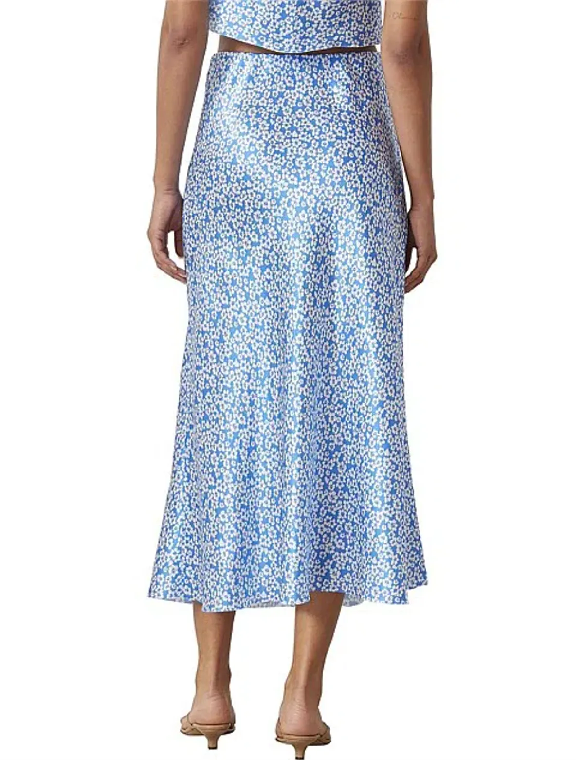 Bec & Bridge Alizee Midi Skirt Blue Size 10 / M - Image 4