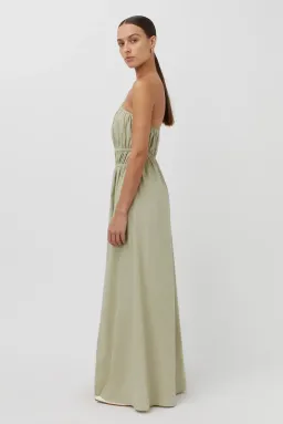 Camilla and Marc Sevilla Asymmetric Maxi Dress Green Size 8 for rent on The Volte - image 4