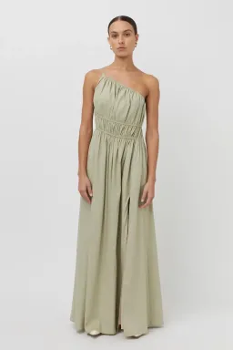 Camilla and Marc Sevilla Asymmetric Maxi Dress Green Size 8 for rent on The Volte - image 5