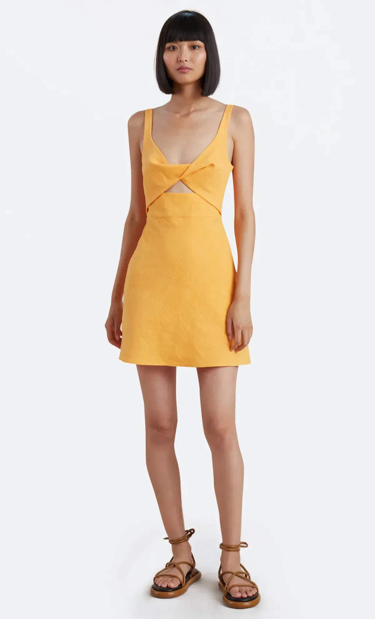 Bec & Bridge Phoebe Mini Dress Mandarin Size 10 - Image 1