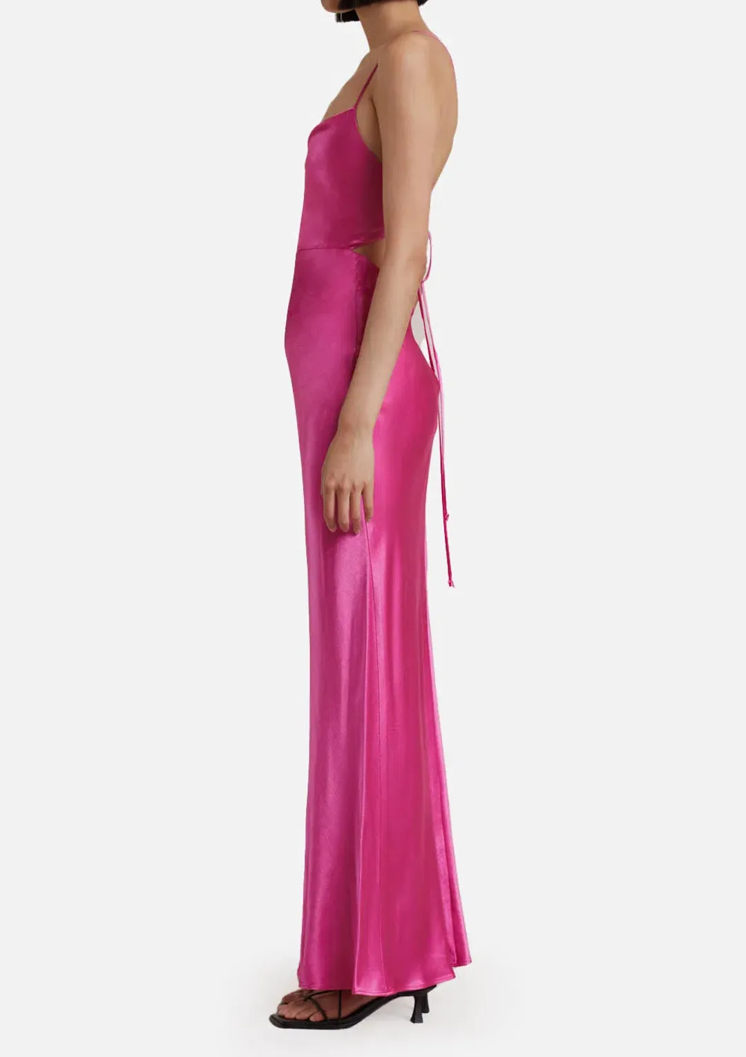 Bec & Bridge Loren Maxi Dress Pink Size 8 / S for rent on The Volte - main image