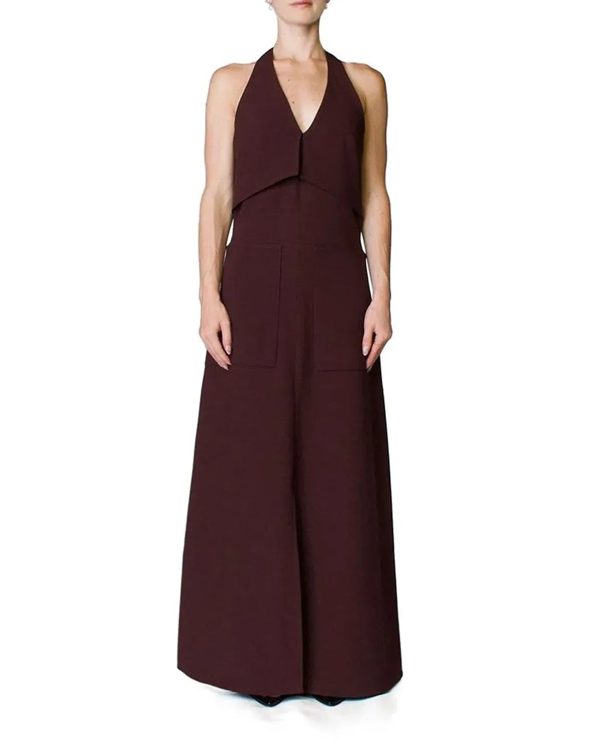 Paris Georgia Apron Dress Purple Size S / Au 8 for rent on The Volte - main image