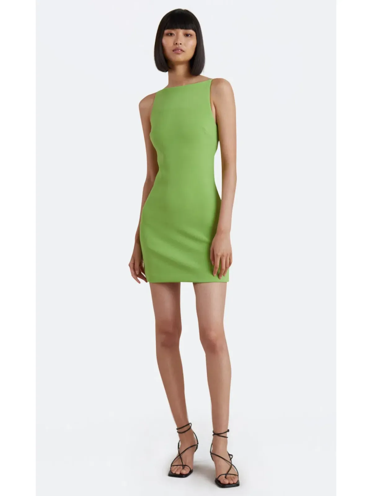Bec & Bridge Clover Mini Dress Sweet Pea Green Size AU 6 for rent on The Volte - main image