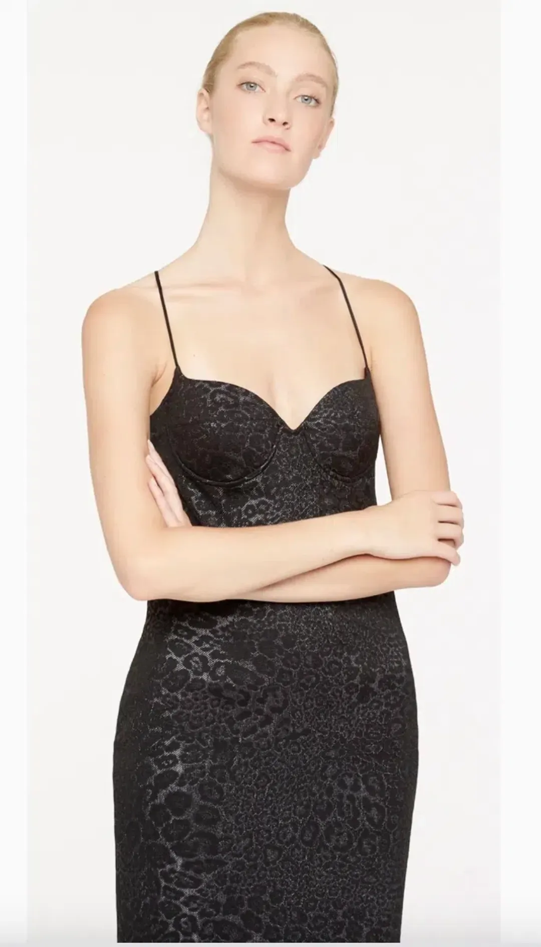 Manning Cartell Charmed I'm Sure Midi Dress Black Size 6 for rent on The Volte - main image
