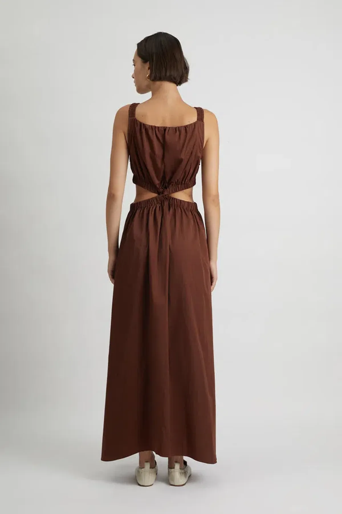 Camilla & Marc Coppola Maxi Dress in Cinnamon Size 8 - Image 2