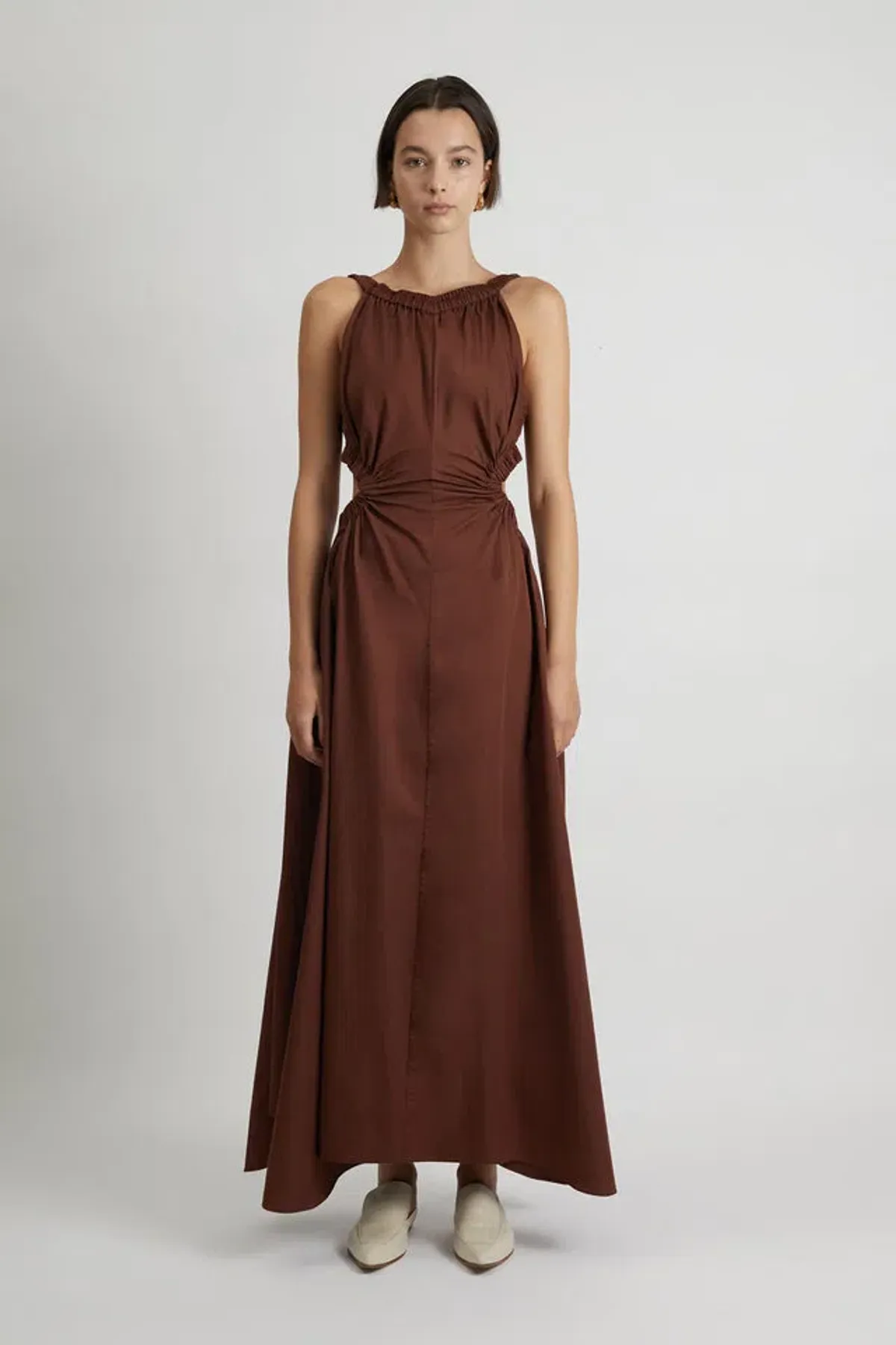 Camilla & Marc Coppola Maxi Dress in Cinnamon Size 8 - Image 1