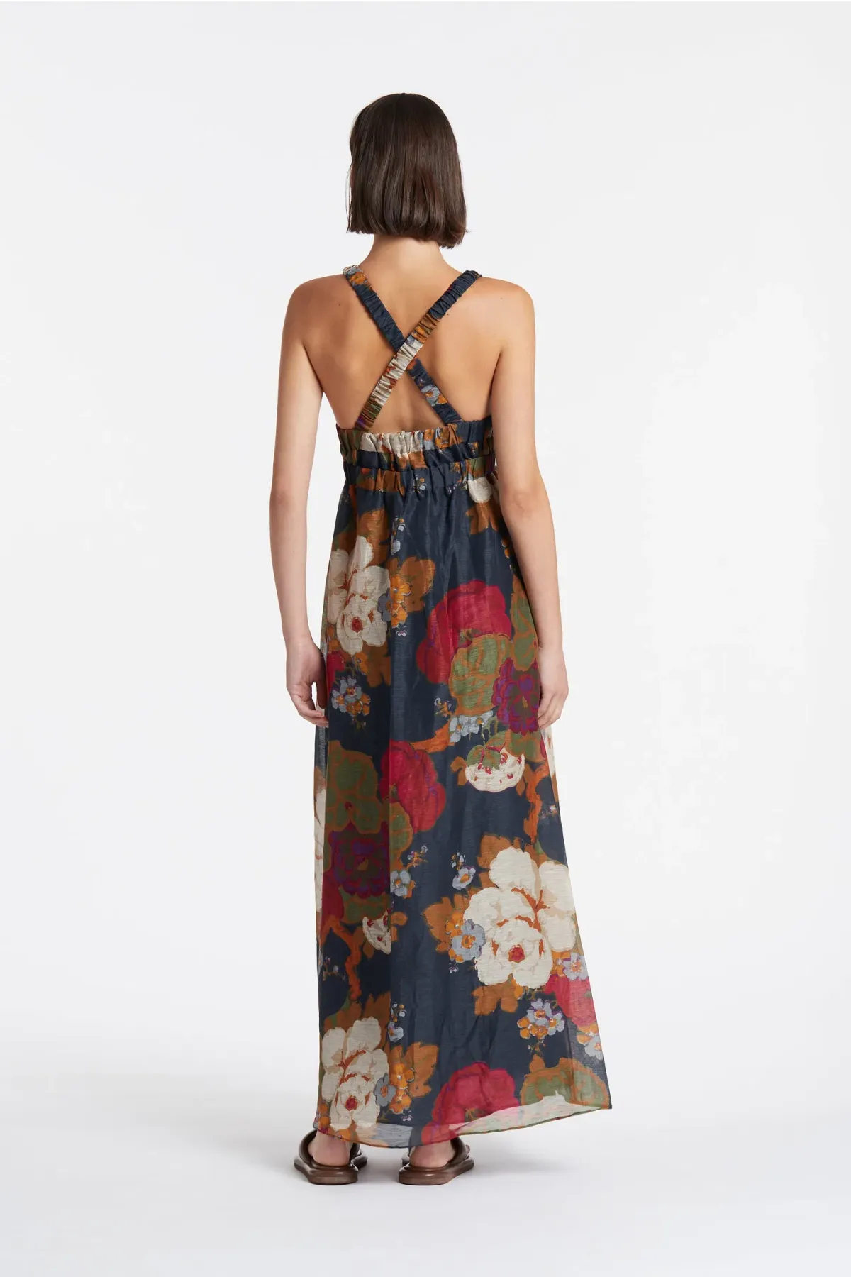 Sir the Label Bonita V Neck Gown Floral Size 0/AU 6 - Image 2