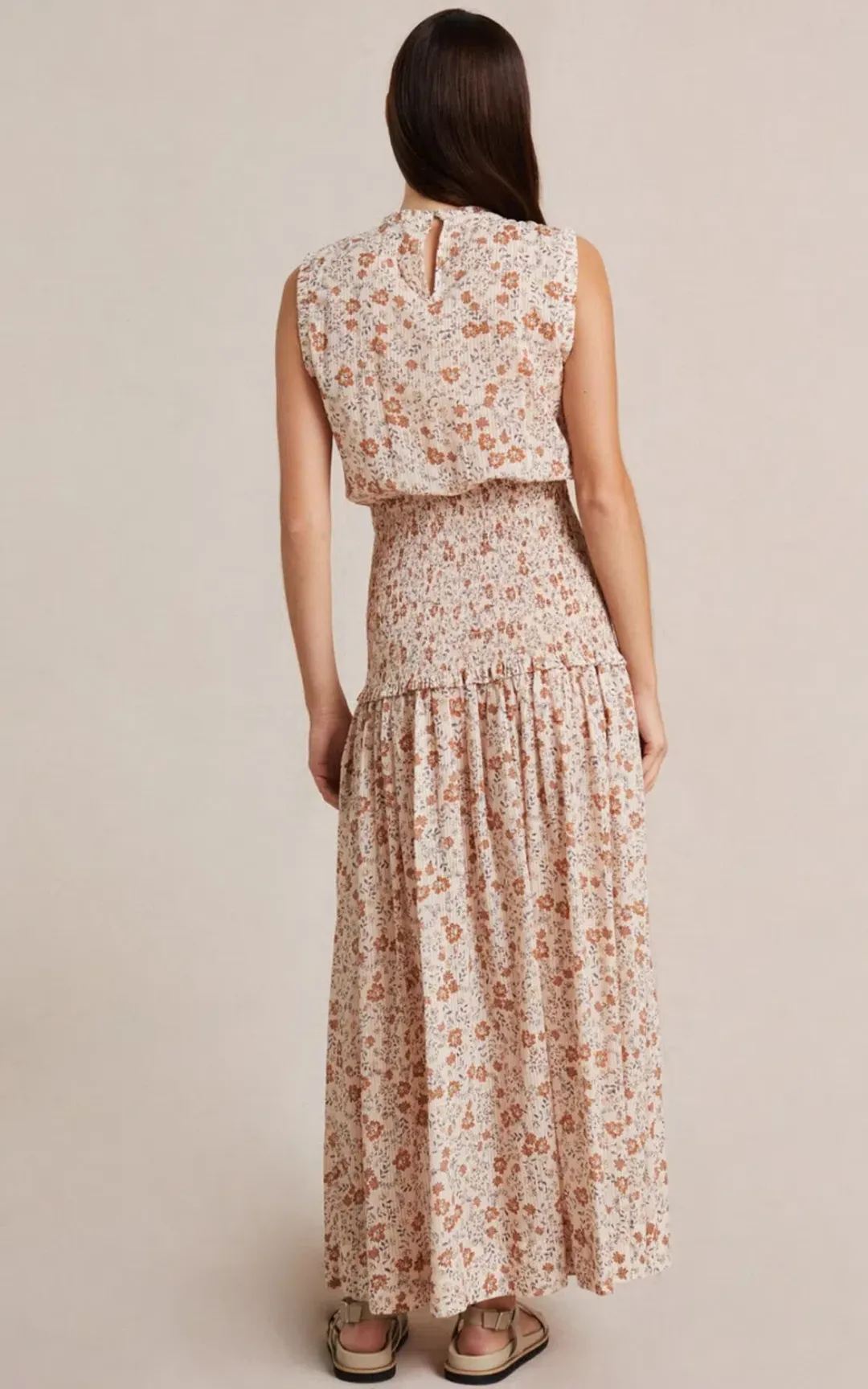 Bec and Bridge Janice Midi Dress Floral Size 8 for rent on The Volte - main image