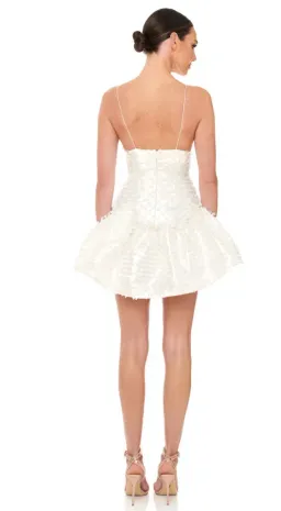 Eliya The Label Daisy Dress Ivory White Size AU 10 for rent on The Volte - image 2