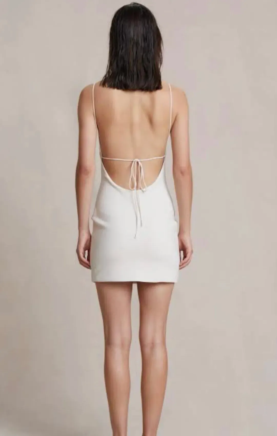 Bec and Bridge Livania Mini Dress White Size AU 8 for rent on The Volte - main image