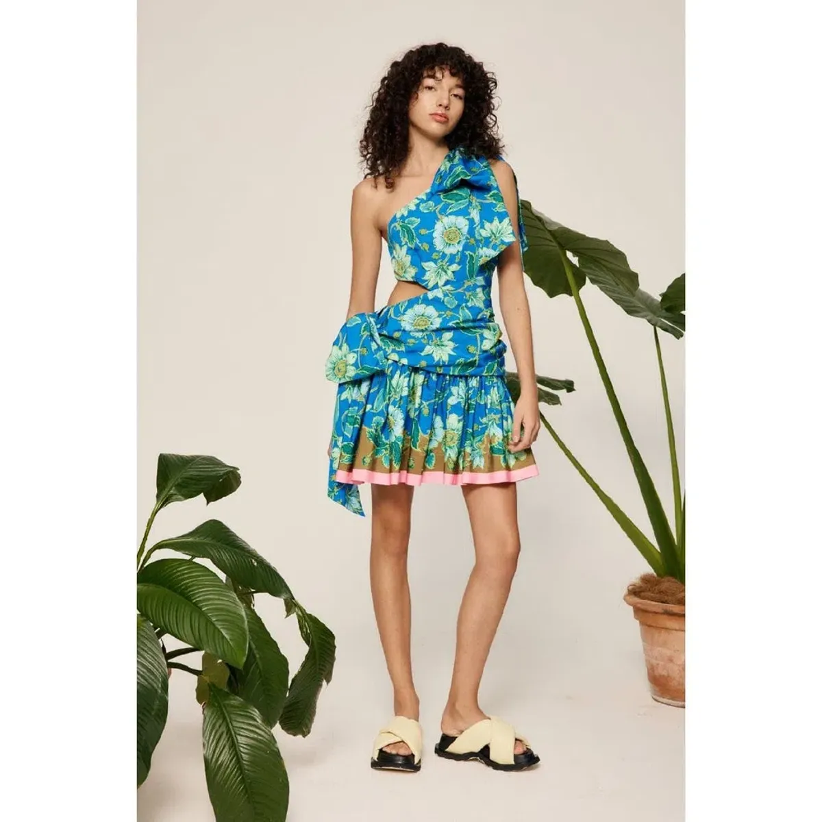 Alemais Winnie Dress Blue Size 8 - Image 1
