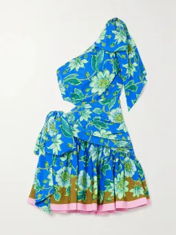 Alemais Winnie Dress Blue Size 8 for rent on The Volte - image 3