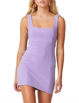 Bec & Bridge Gemma Mini Dress Lilac Size 8 / S for rent on The Volte - image 3